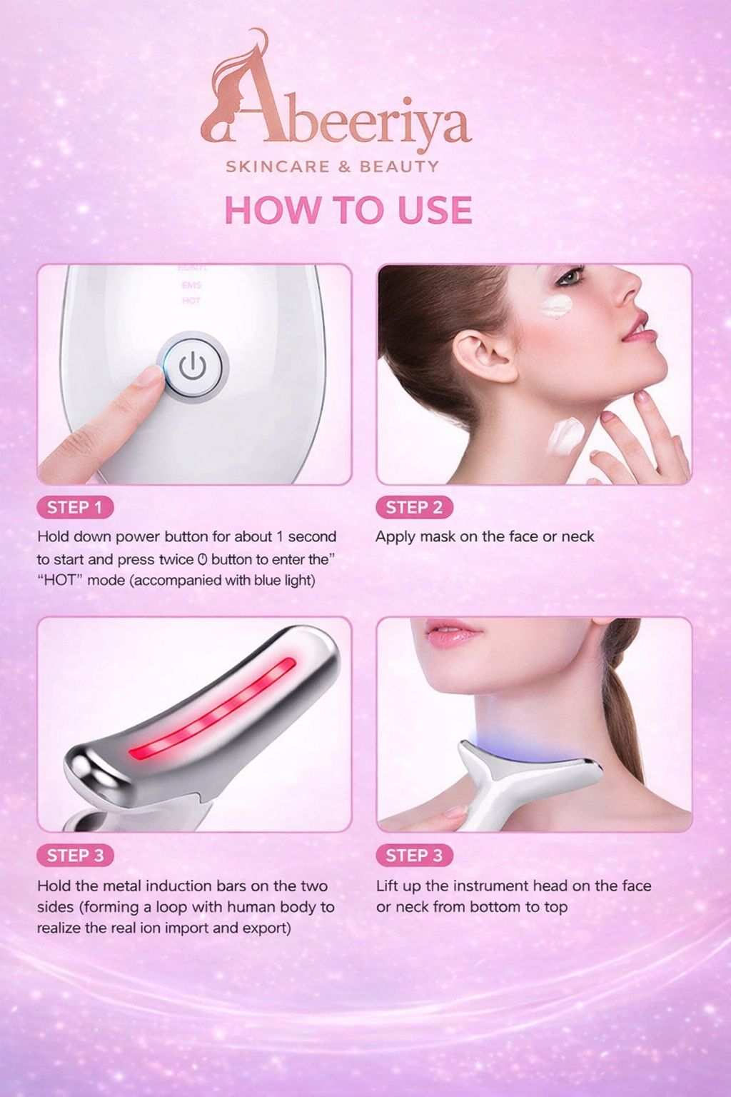 Abeeriya Facial Massage Device
