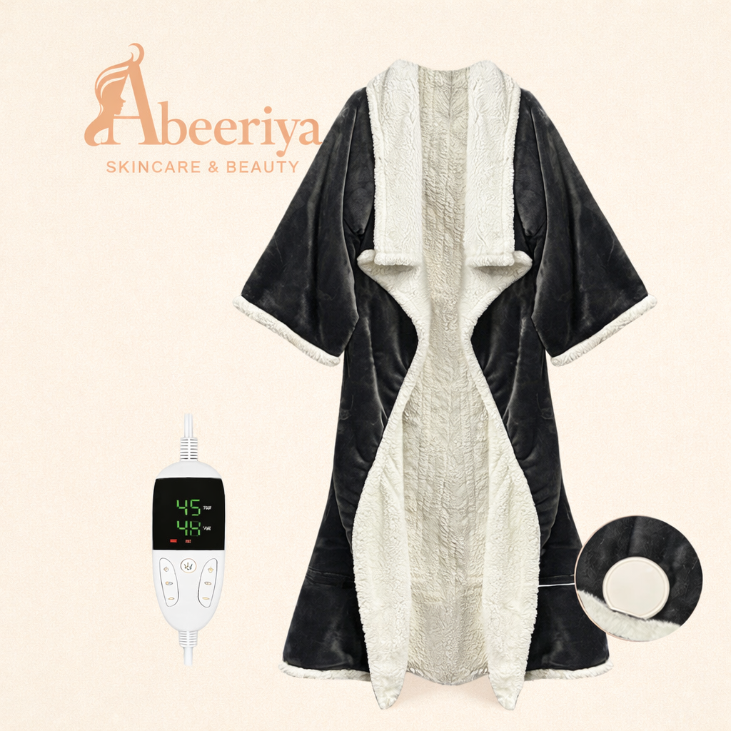 Flannel wearable heating blanket